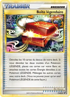 Carte Boîte légendaire 75/90 – Indomptable