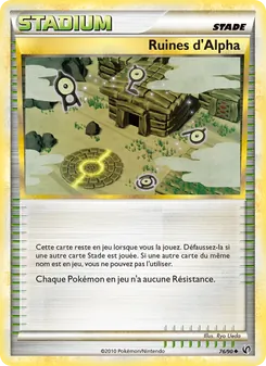 Carte Ruines d’Alph 76/90 – Indomptable