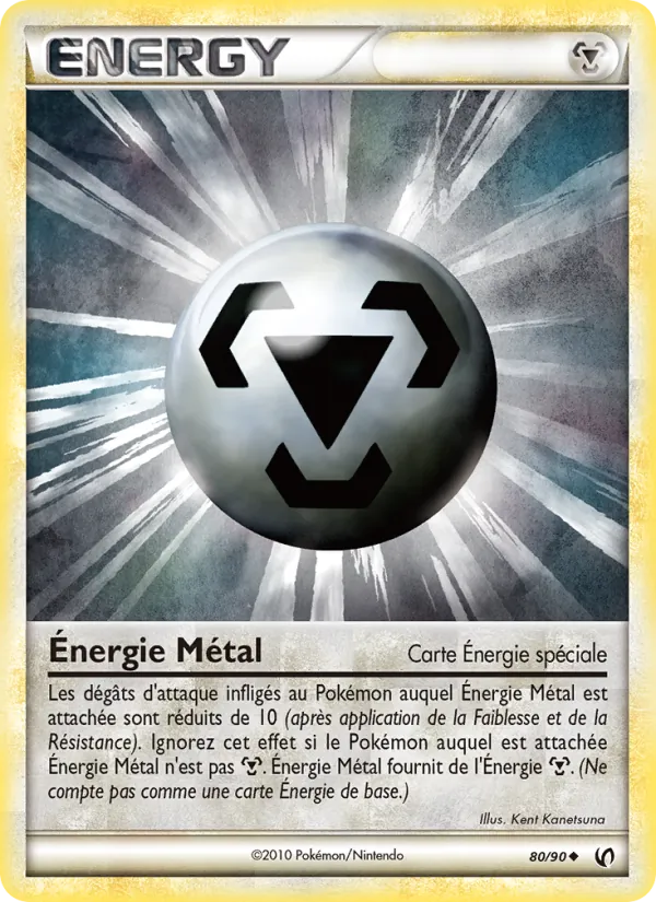 Carte Énergie Métal 80/90 – Indomptable