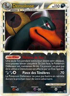 Carte Demolosse 82/90 – Indomptable