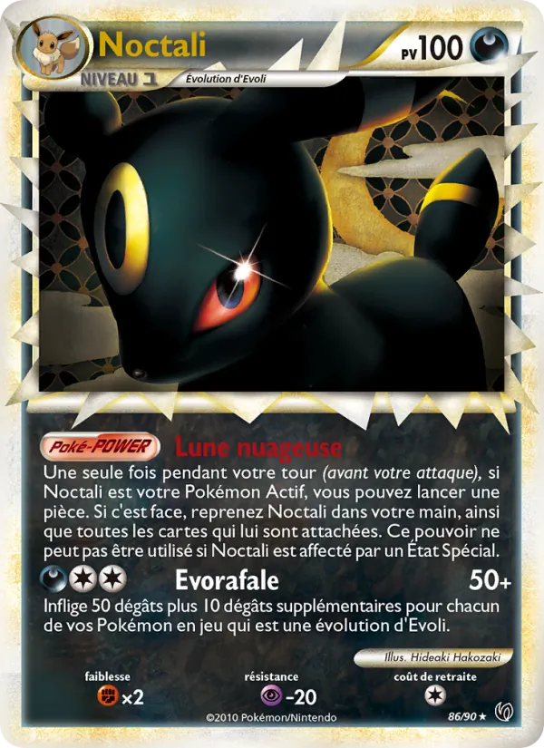 Carte Noctali 86/90 – Indomptable