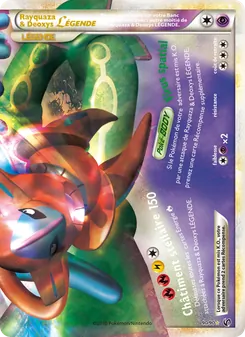 Carte Rayquaza & Deoxys LÉGENDE 90/90 – Indomptable