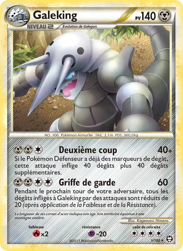 Carte Galeking 1/102 – Triomphe