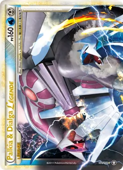 Carte Palkia & Dialga LÉGENDE 101/102 – Triomphe