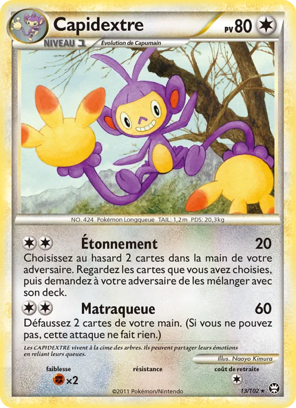 Carte Capidextre 13/102 – Triomphe