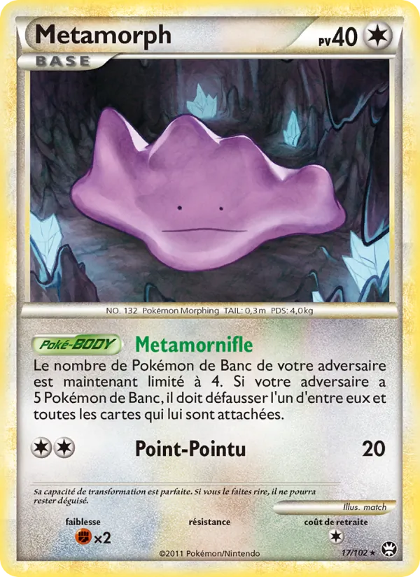 Carte Métamorph 17/102 – Triomphant