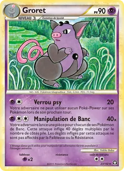 Carte Groret 23/102 – Triomphant
