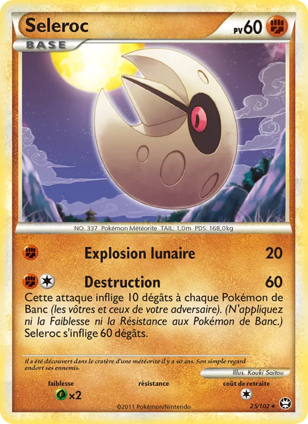 Carte Séléroc 25/102 – Triomphe