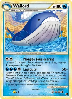 Carte Wailord 31/102 – Triomphant