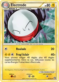Carte Électrode 34/102 – Triomphant