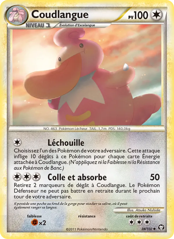 Carte Coudlangue 38/102 – Triomphe