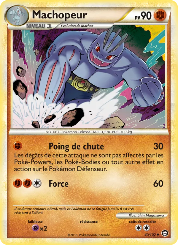 Carte Machopeur 40/102 – Triomphe
