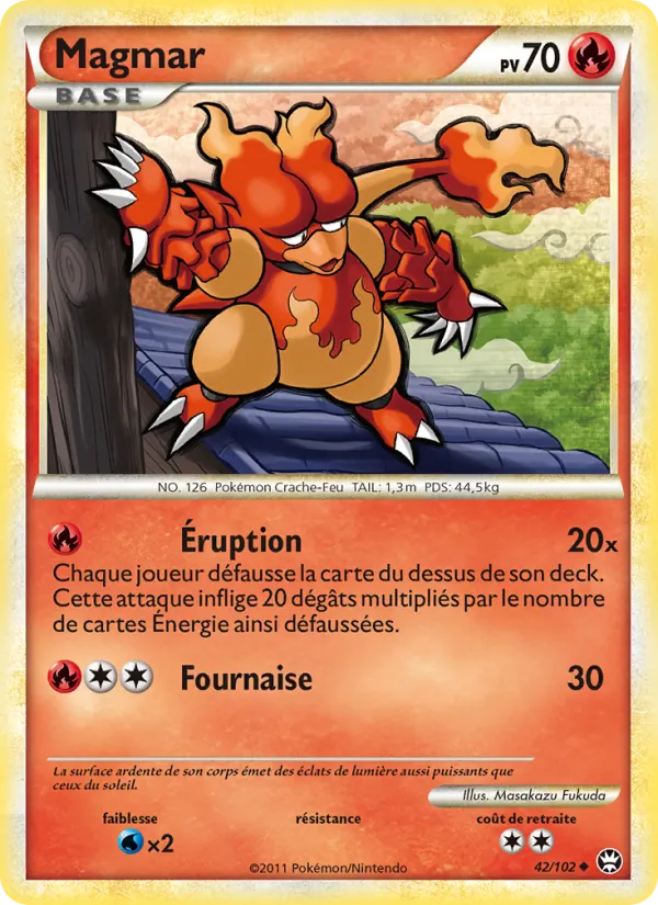 Carte Magmar 42/102 – Triomphant