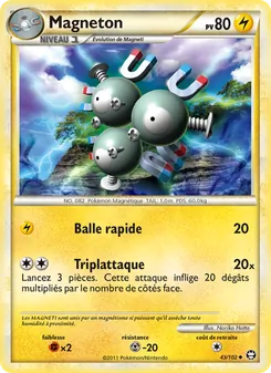 Carte Magnéton 43/102 – Triomphant