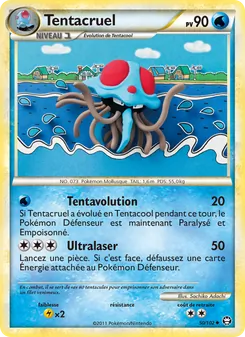 Carte Tentacruel 50/102 – Triomphant