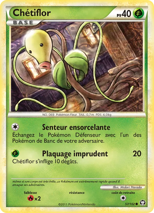 Carte Chétiflor 57/102 – Triomphe