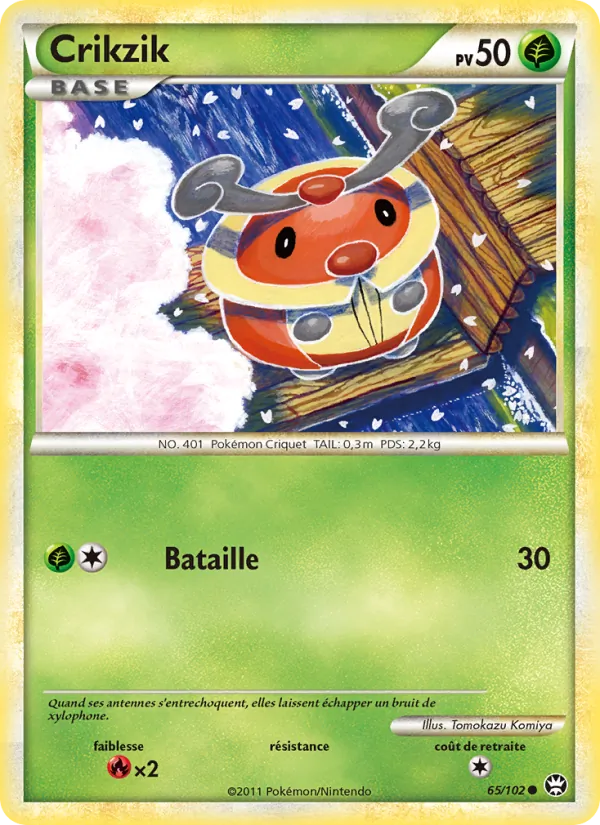 Carte Crikzik 65/102 – Triomphe