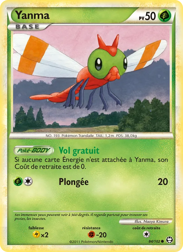 Carte Yanma 84/102 – Triomphe