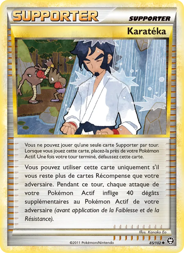 Carte Karatéka 85/102 – Triomphe