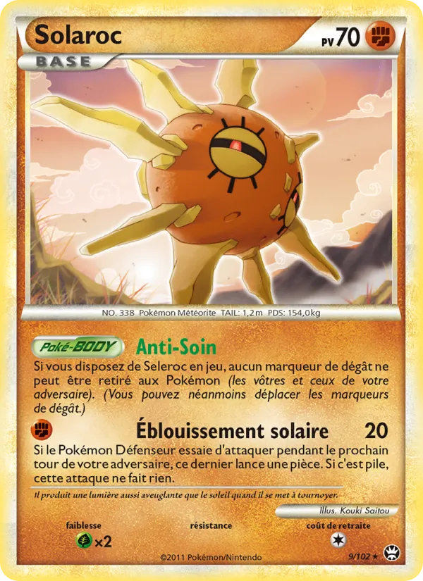 Carte Solaroc 9/102 – Triomphe