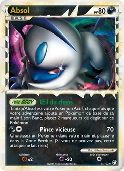 Carte Absol 91/102 – Triomphant