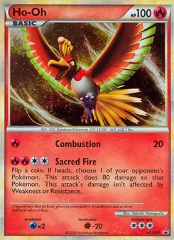 Carte Ho-Oh HGSS01 – Promo HGSS
