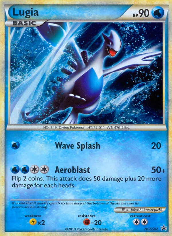 Carte Lugia HGSS02 – Promo HGSS