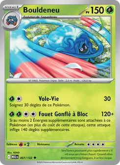 Carte Bouldeneu 007/132 – Méga-Évolution