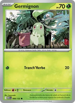 Carte Germignon 008/132 – Méga-Évolution