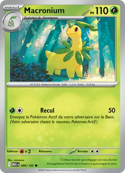 Carte Macronium 009/132 – Méga-Évolution