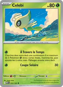 Carte Celebi 012/132 – Méga-Évolution