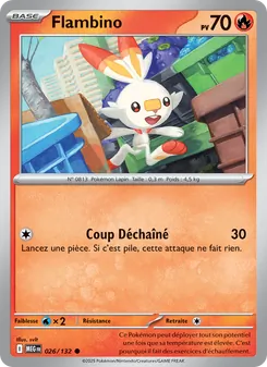 Carte Flambino 026/132 – Méga-Évolution