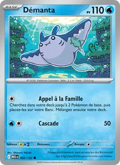 Carte Démanta 032/132 – Méga-Évolution