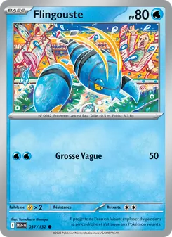 Carte Flingouste 037/132 – Méga-Évolution