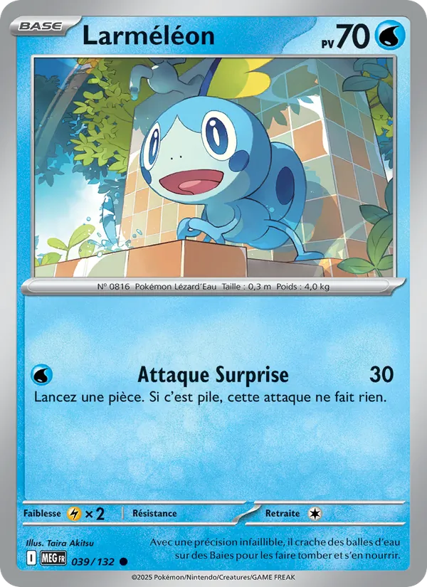 Carte Larméléon 039/132 – Méga-Évolution