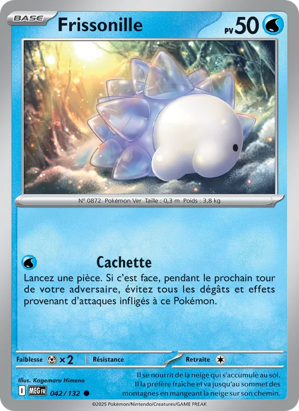 Carte Frissonille 042/132 – Méga-Évolution