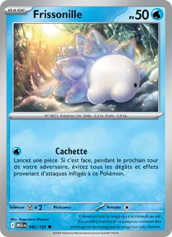 Carte Frissonille 042/132 – Méga-Évolution