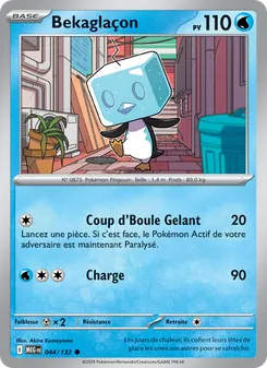 Carte Bekaglaçon 044/132 – Méga-Évolution