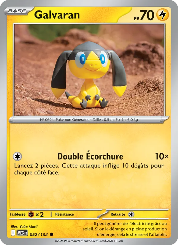 Carte Galvaran 052/132 – Méga-Évolution