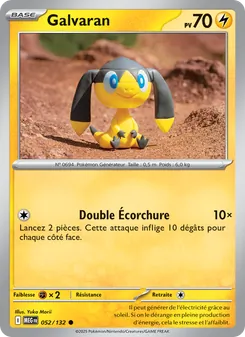 Carte Galvaran 052/132 – Méga-Évolution