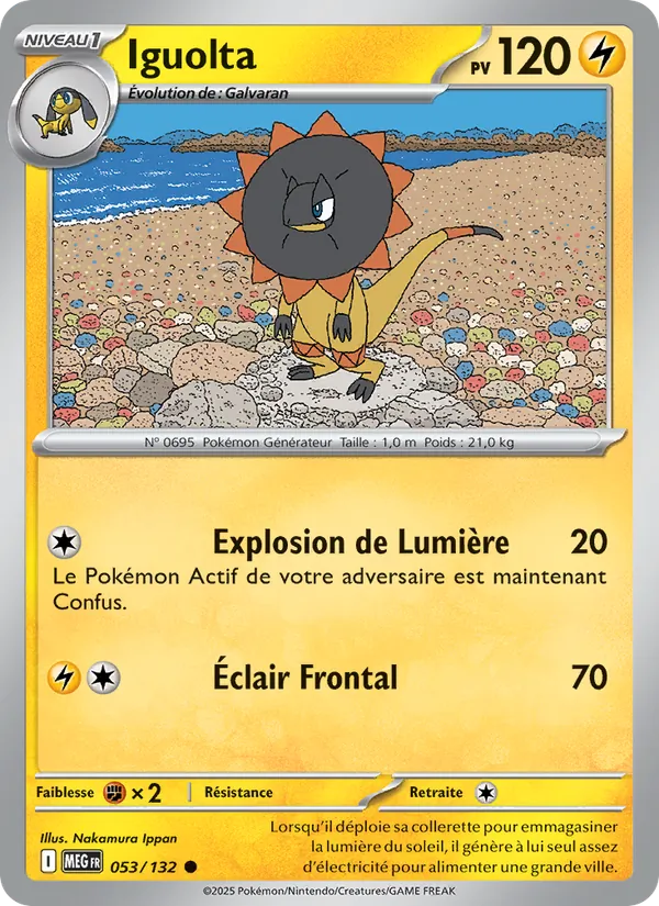 Carte Iguolta 053/132 – Méga-Évolution