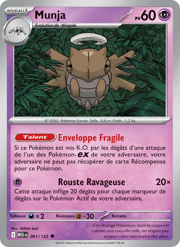 Carte Munja 061/132 – Méga-Évolution