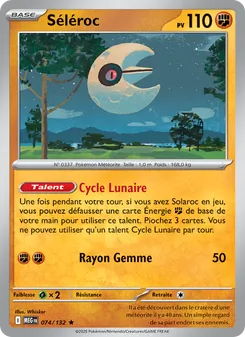 Carte Séléroc 074/132 – Méga-Évolution