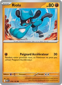 Carte Riolu 076/132 – Méga-Évolution