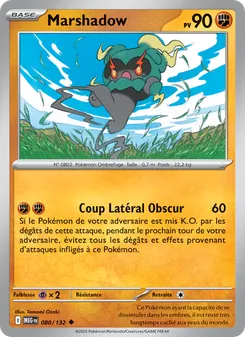 Carte Marshadow 080/132 – Méga-Évolution