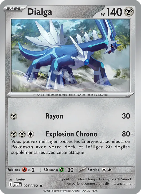 Carte Dialga 095/132 – Méga-Évolution