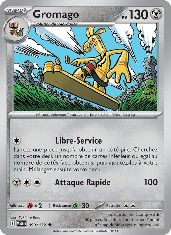 Carte Gromago 099/132 – Méga-Évolution