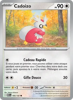 Carte Cadoizo 105/132 – Méga-Évolution