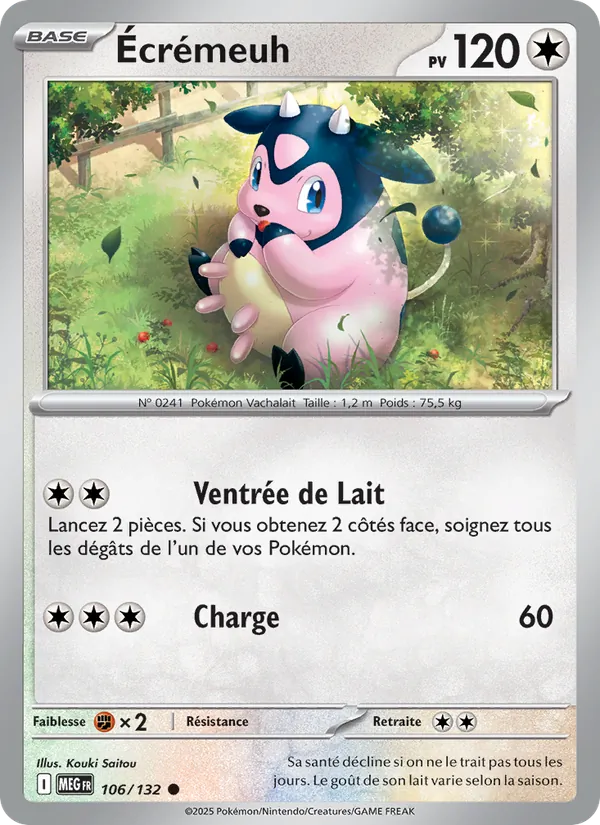 Carte Écrémeuh 106/132 – Méga-Évolution