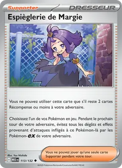 Carte Espièglerie de Margie 113/132 – Méga-Évolution